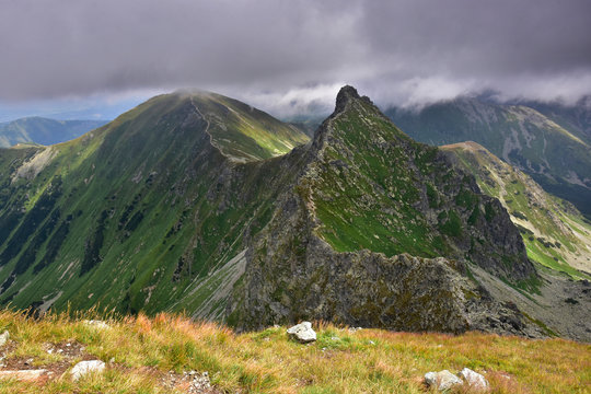 Rohacz Ostry i Wołowiec z Rohacza Płaczliwego