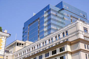 Modern beautiful office building in Kiev