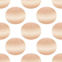 Jelly doughnut seamless pattern