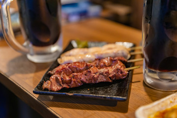 酒の肴にぴったりの焼き鳥