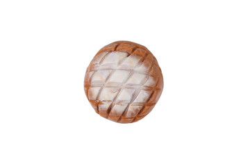 baguette model from japanese clay on white background