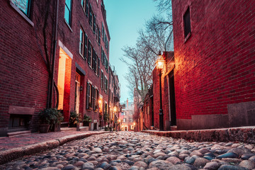 Boston's Acorn Street