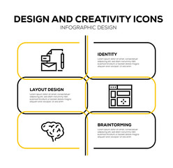 DESIGN AND CREATIVITY ICON SET