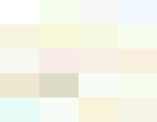 Colored background. Twenty shades of the primary color. White colour.