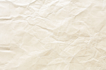 brown crumpled paper background texture