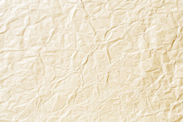 brown crumpled paper background texture