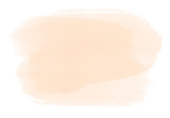 light orange hand drawn watercolor wet stain background pattern    