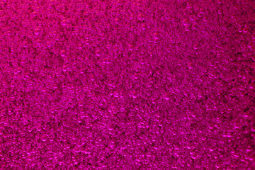 Closeup bubbles in oil do In purple full color