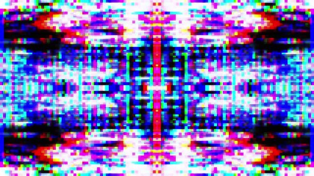 Techno Kaleido 1015: A symmetrical technology kaleidoscope (Loop).