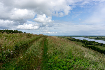 Field and sky