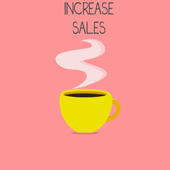 Conceptual hand writing showing Increase Sales. Business photo text Boosting the product sold to customers Trade Growth.