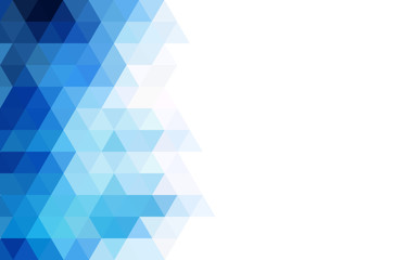 Abstract geometry  triangle  white and blue background.vector_ - obrazy, fototapety, plakaty