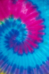 Tie Dye , abstract texture and background , hippie and reggae style .
