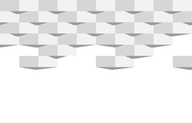 Fototapeta na wymiar abstract background white square geometry texture .vector