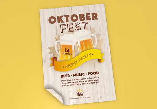 Oktoberfest Event Poster Layout