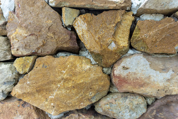 Background old stone wall