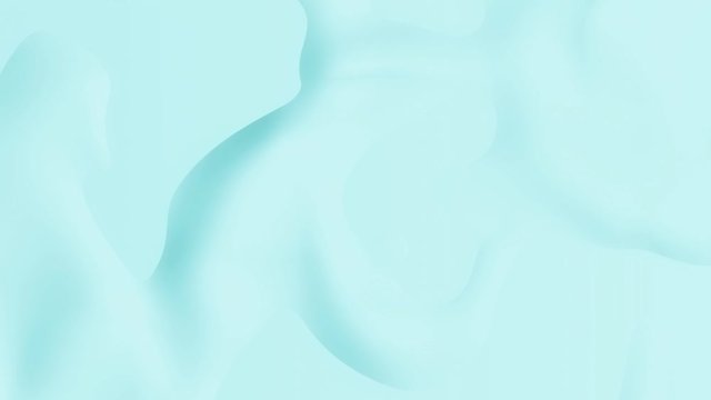 modern light blue background with wavy surface in motion - seamless looping
