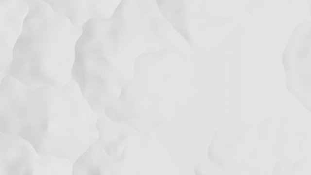 white backgroud with abstract surface waves - seamless looping (FULL HD)