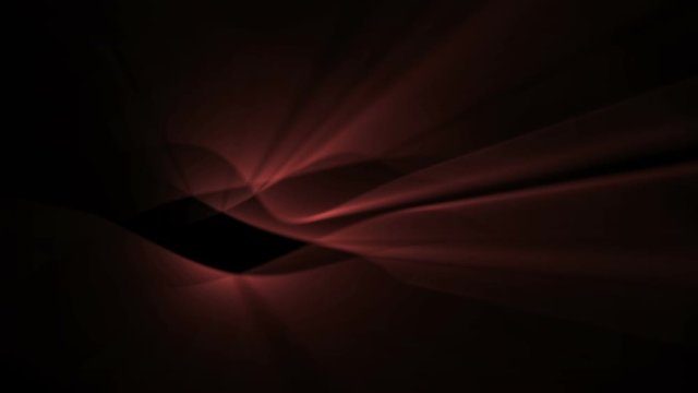 seamless background of soft red light waves in abstract motion (FULL HD)