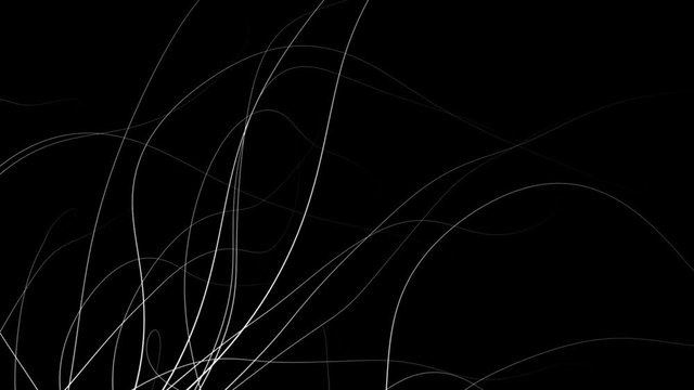 abstract nature background in minimalist graphic style- white on black (FULL HD)