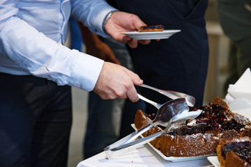 Catering. Delicious and mouth-watering food for parties, office parties, conferences, forums