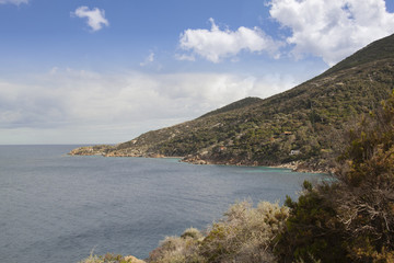 Isola del Giglio cala delle Caldane  Grosseto Italia