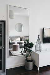 Bright room in an apartment