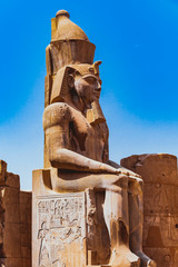 Ruins of the Temple.  Egypt