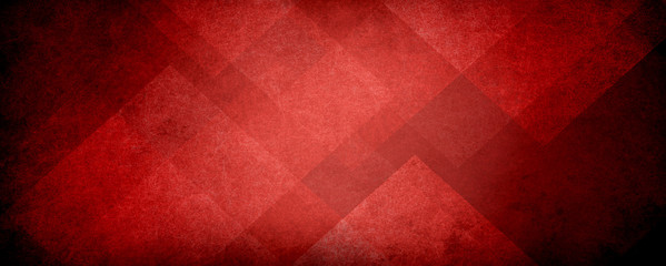 abstract red background with black grunge borders, triangle shapes in red transparent layers with angles and geometric pattern design in elegant modern background layout