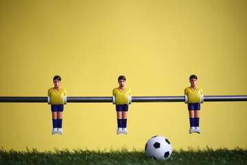 foosball table soccer .sport teame football players