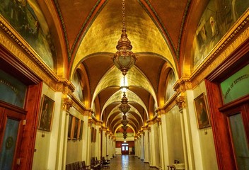 Obraz premium interior of Pennsylvania state capitol building