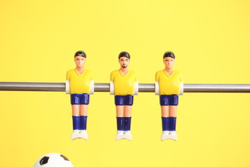 foosball table soccer .sport teame football players