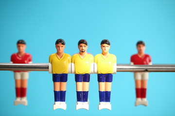 foosball table soccer .sport teame football players