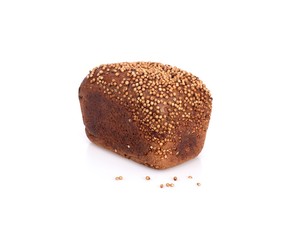 Bread isolated on a white background