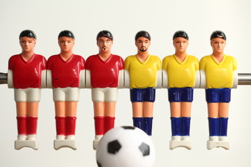 foosball table soccer .sport teame football players