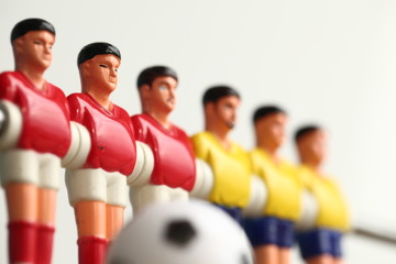 foosball table soccer .sport teame football players