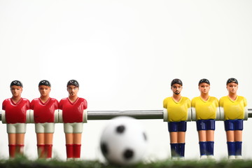 foosball table soccer .sport teame football players