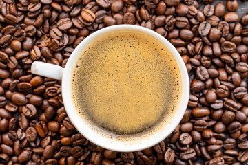 Coffee Beans and Coffee