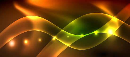 Glowing shiny light abstract background