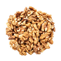 walnuts isolated on white background