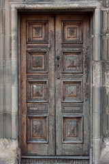 Fototapeta na wymiar old magic door
