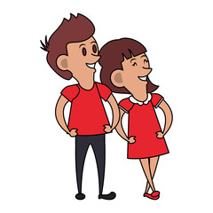 friends kids young children cartoon