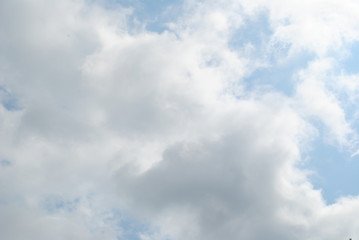blue sky with clouds