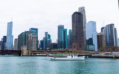 Obraz na płótnie Canvas North america. Chicago, usa. Building, skyscraper, architecture.