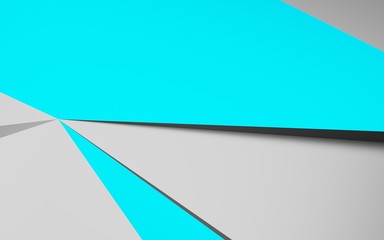 Abstract surface polygonal wall ,low-poly background, 3d rendering