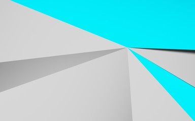 Abstract surface polygonal wall ,low-poly background, 3d rendering