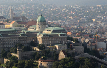 Obraz premium view of the city of Budapest