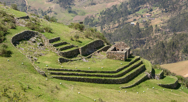 Inca ruin at Cojitambo