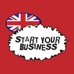 Writing note showing Start Your Business. Business photo showcasing going into a New Venture Create New Product Services.