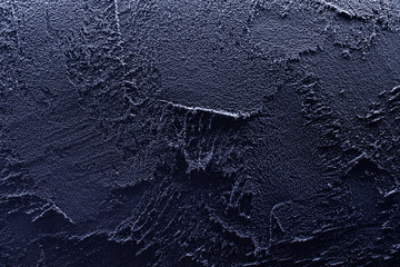 the texture of the concrete blue color